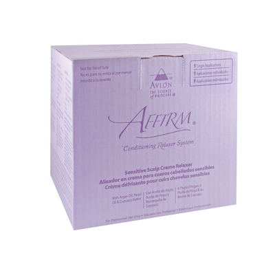 Affirm Sensitive Scalp Creme Relaxer Kit
