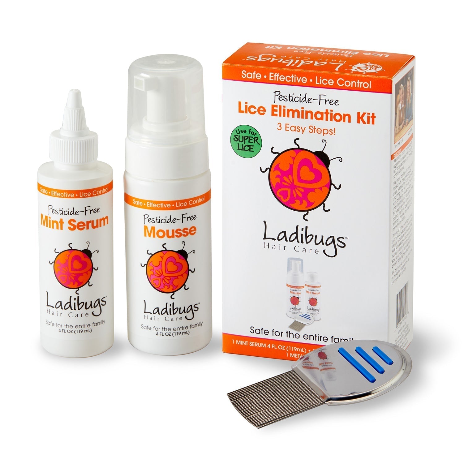 Ladibugs Lice Elimination Kit*New*