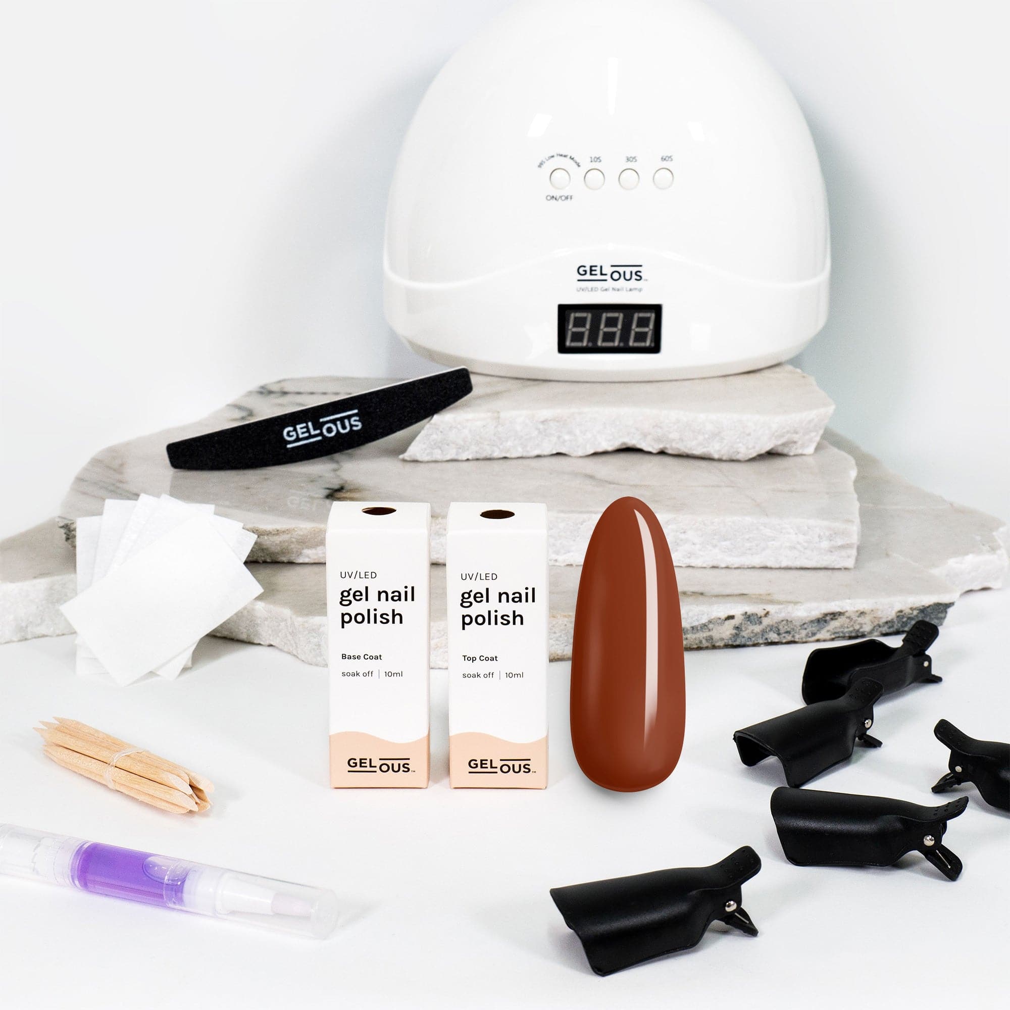 Gelous gel nail polish Dirtbag Starter Pack - photographed in New Zealand