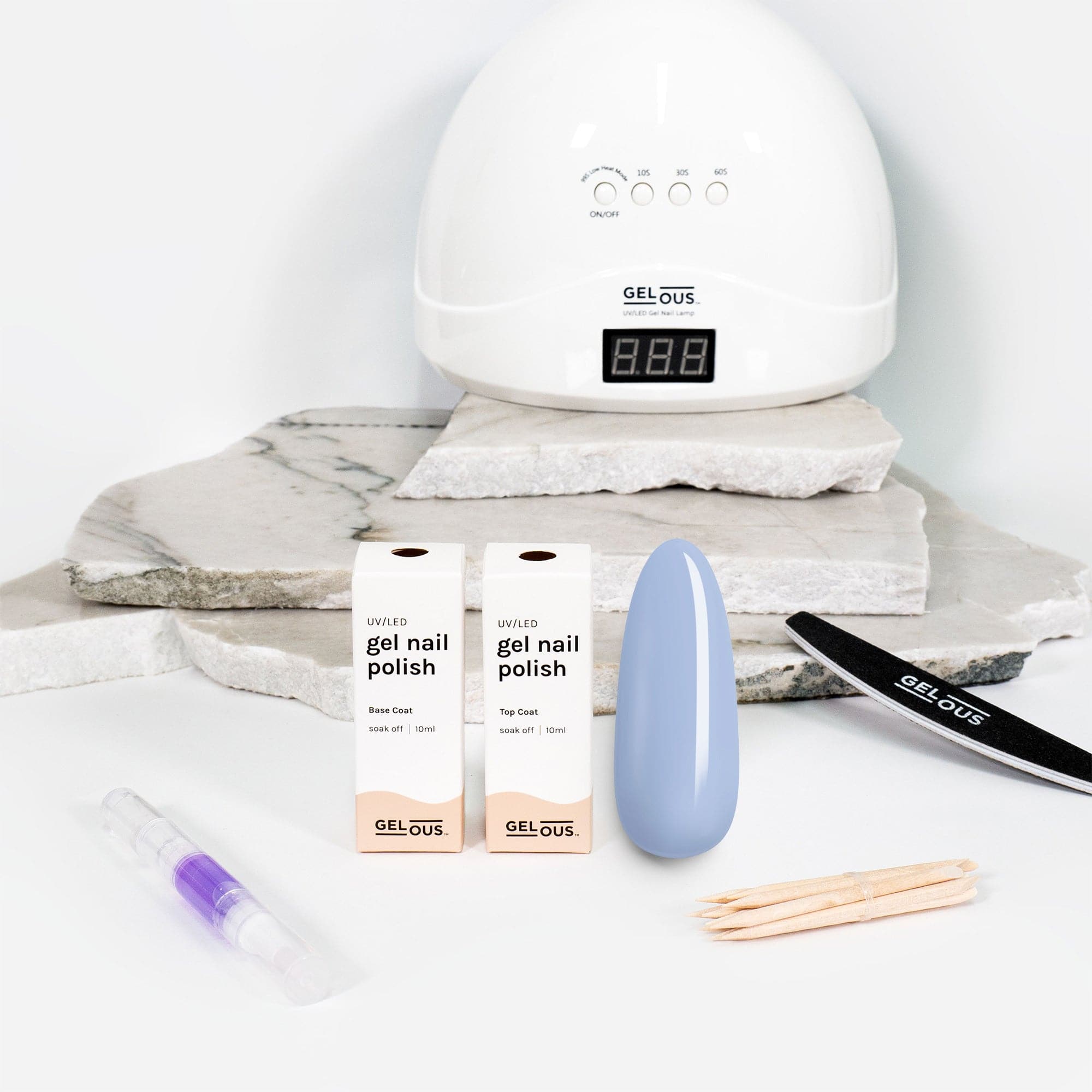 Gelous gel nail polish Float Away Essentials Pack - photographed in New Zealand