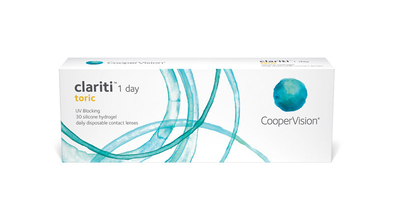 Clariti 1 Day Toric 30 Pack - $34/box